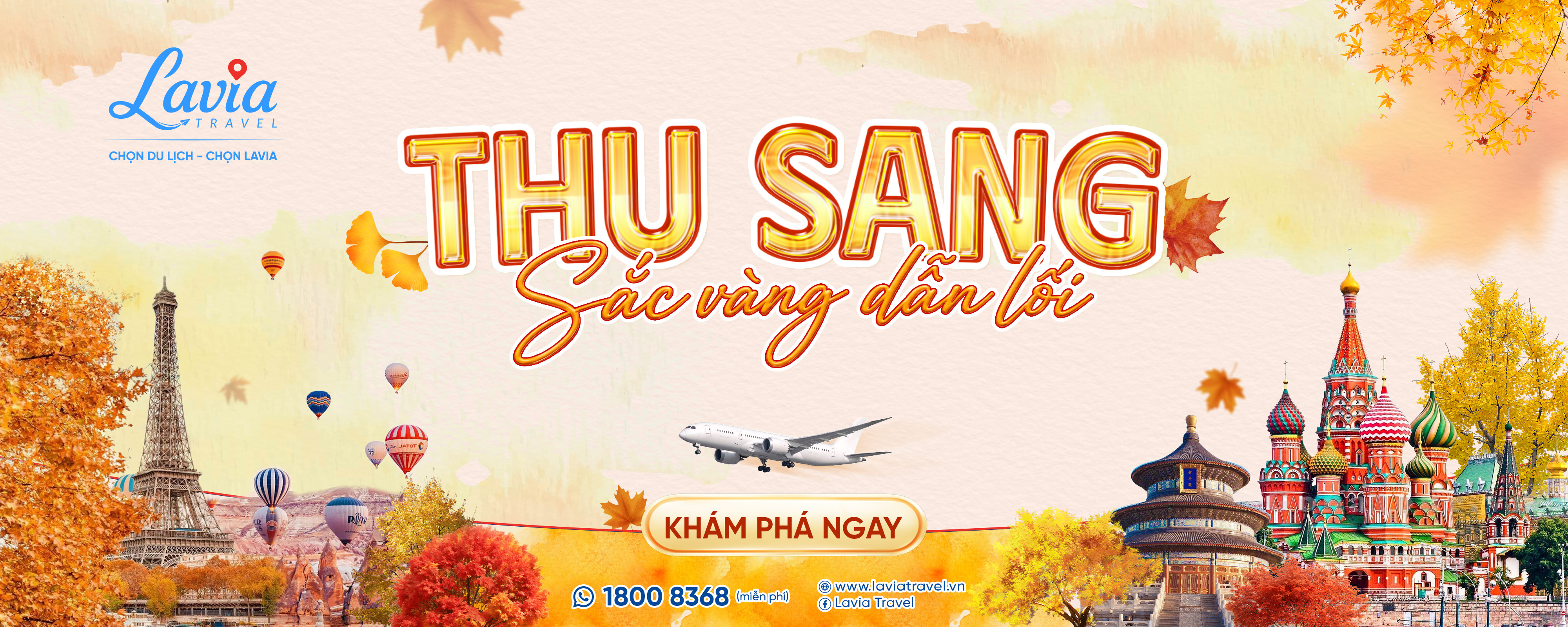 Ảnh bìa thu sang sắc vàng dẫn lối