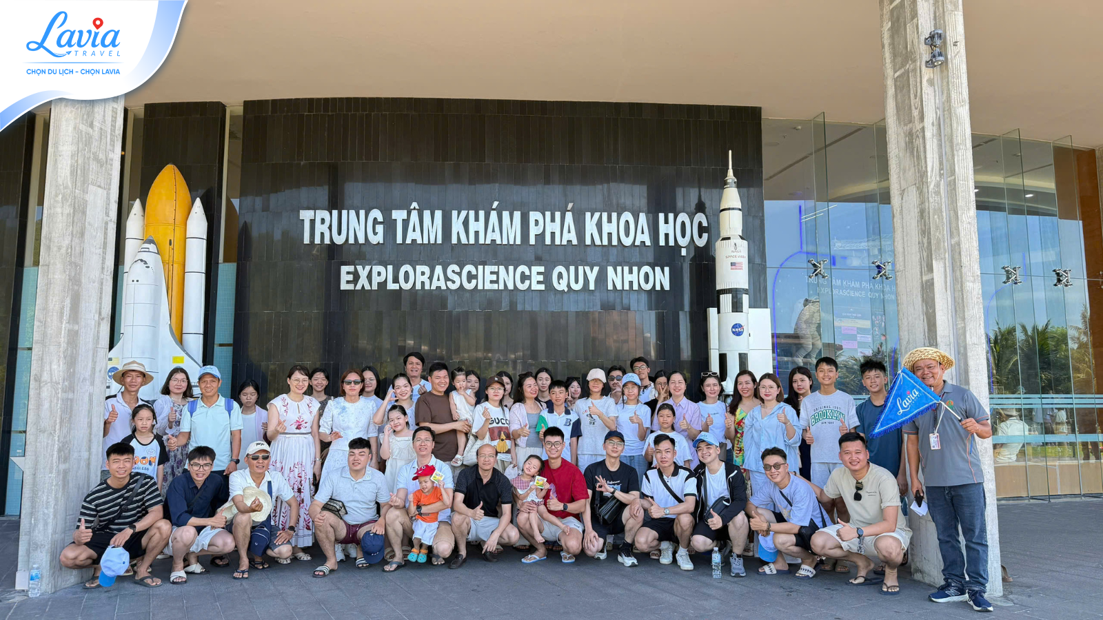 Đoàn Phú Cát thăm quan Trung tâm Khám phá Khoa học Quy Nhơn