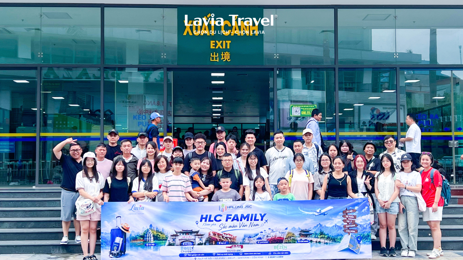 Hình ảnh đoàn HLC Family ở Côn Minh - Đại Lý
