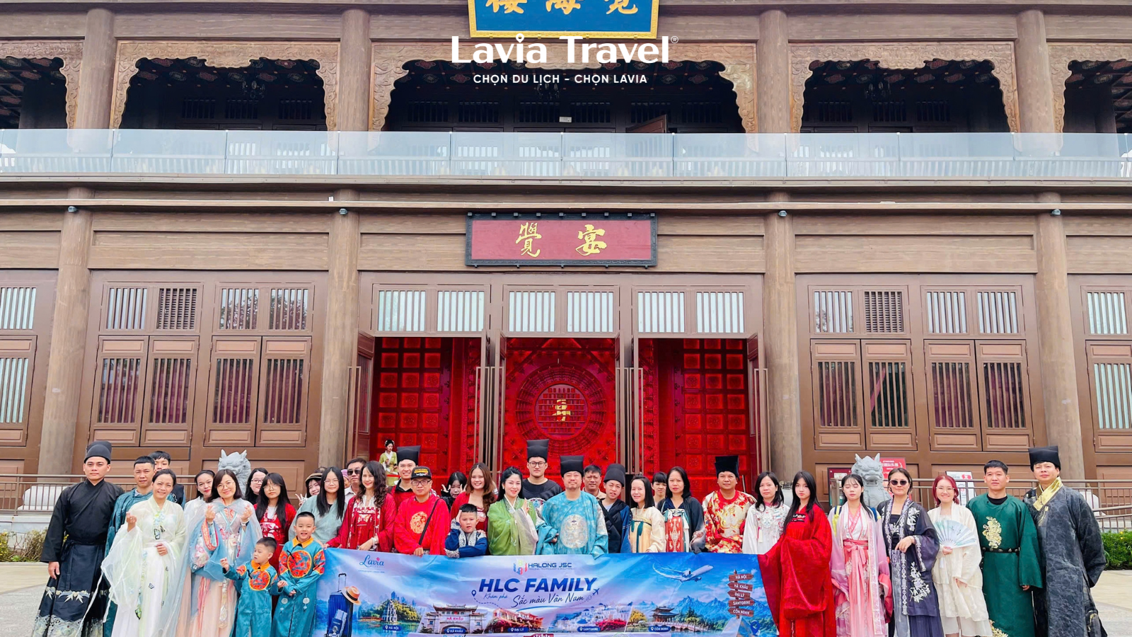 Hình ảnh đoàn HLC Family ở Côn Minh - Đại Lý
