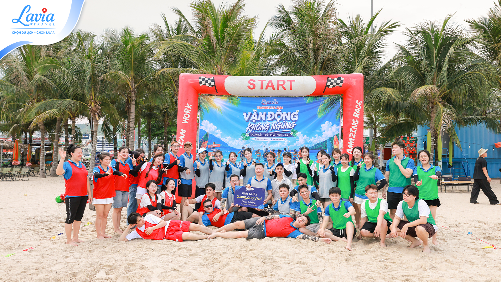 Team Building Bãi Biển Hạ Long – Bùng Nổ Năng Lượng Tập Thể