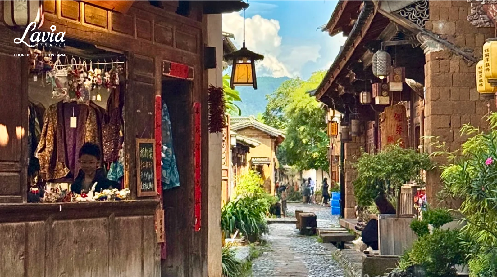 khung cảnh phố cổ Đại Lý