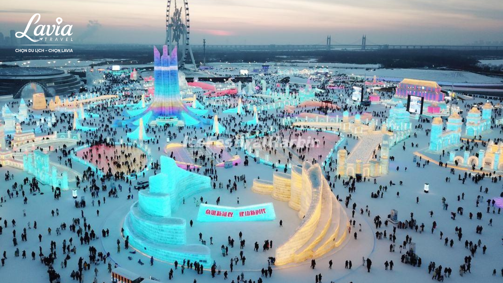 Harbin Festival Đèn Băng 2026 là một phần quan trọng của Harbin International Ice and Snow Festival