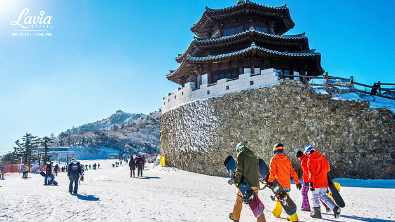 giá tour Hàn Quốc mùa tuyết được chia rõ theo thời lượng chương trình