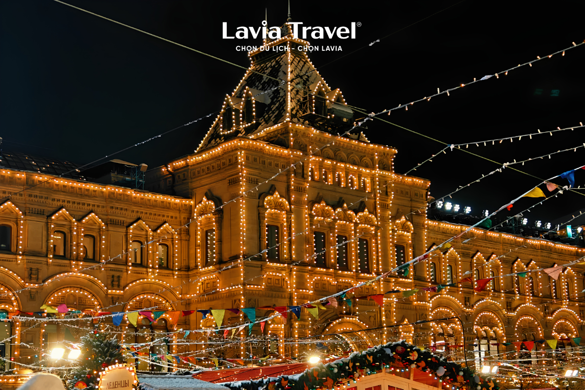 Moscow đón năm mới Nga