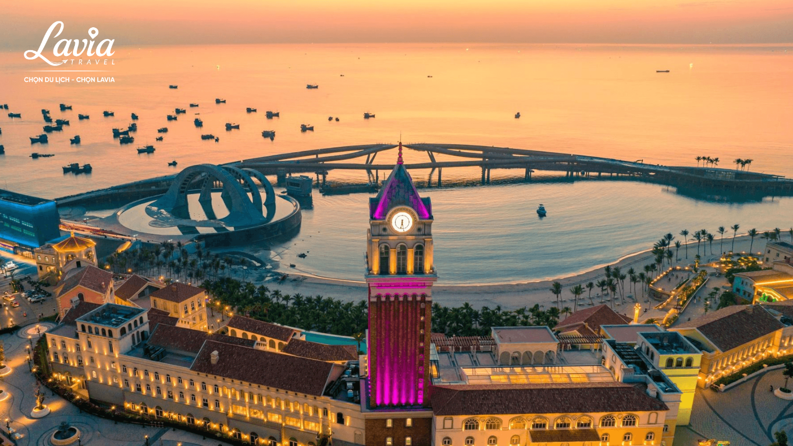 Sunset Town Phú Quốc là nơi lý tưởng để ngắm hoàng hôn, dạo phố và xem các hoạt động về đêm