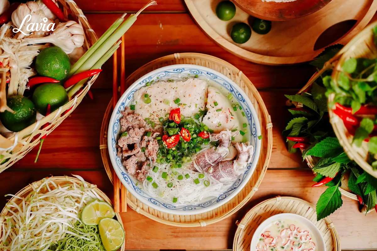 bún quậy Phú Quốc