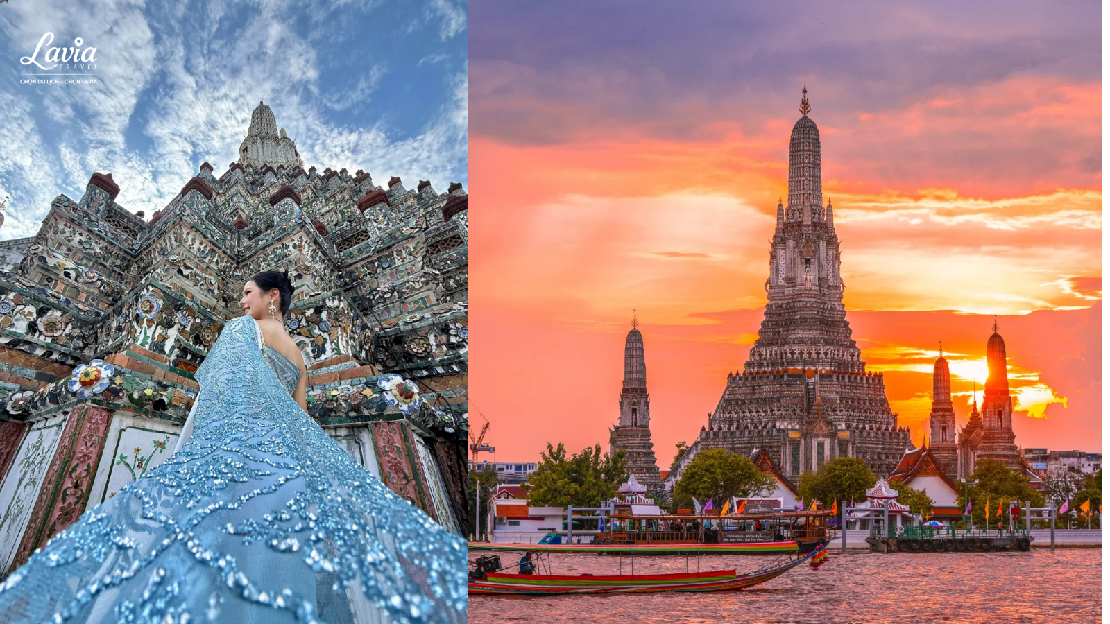 check - in Wat Arun
